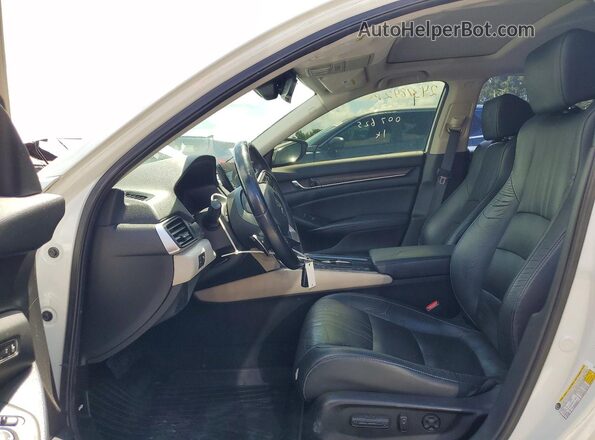 1HGCV2F97LA007625 2020 HONDA ACCORD Белый Вид панели приборов