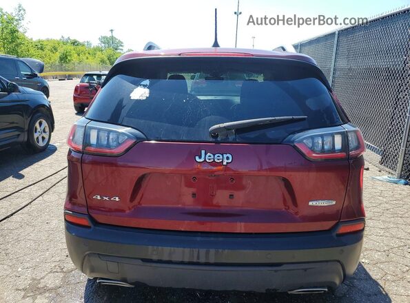 1C4PJMMX3MD188909 2021 JEEP CHEROKEE Красный Вид салона спереди