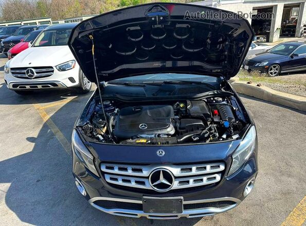 WDCTG4GB9JJ495022 2018 MERCEDES-BENZ GLA Синий Вид сзади