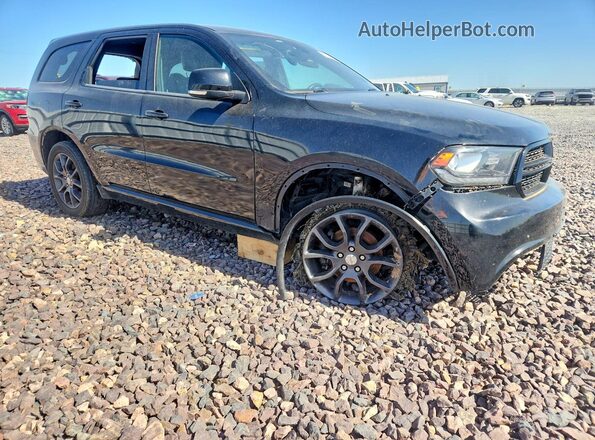 1C4SDJCT2HC775340 2017 DODGE DURANGO Black წინა ხედი