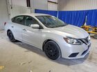 2017 Nissan Sentra S Silver vin: 3N1AB7AP5HY279047