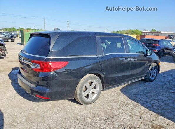 5FNRL6H77JB046107 2018 HONDA ODYSSEY Черный Передняя правая четверть