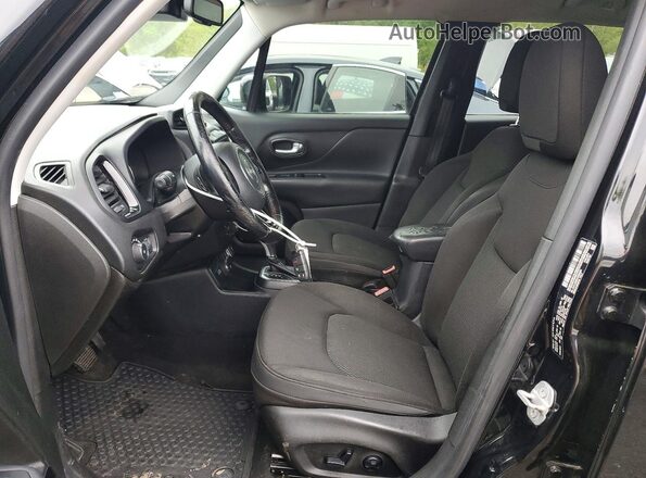 ZACCJBBBXJPH09664 2018 JEEP RENEGADE Черный Вид панели приборов