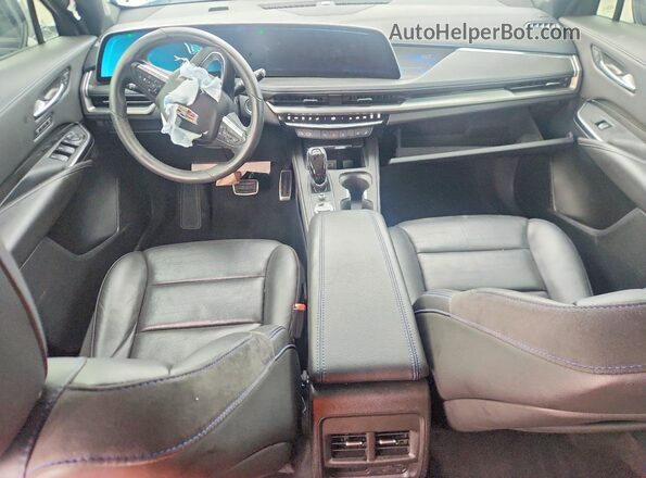 1GYFZER43RF241123 2024 CADILLAC XT4 Black Widok zestawu wskaźników