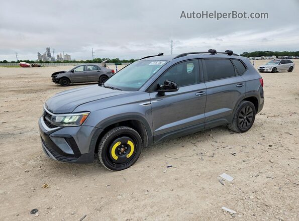 3VVDX7B21NM002706 2022 VOLKSWAGEN TAOS Серый Передняя левая четверть
