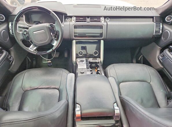 SALGS2RU4LA575736 2020 LAND ROVER RANGE White Vista del cuadro de instrumentos