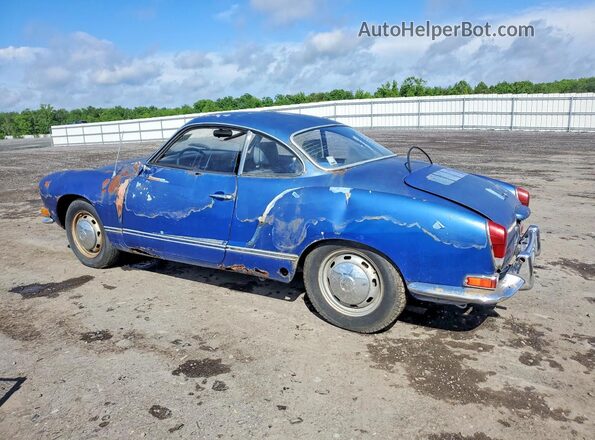 1412861965 1971 VOLKSWAGEN KARMANGHIA Blue Rear right