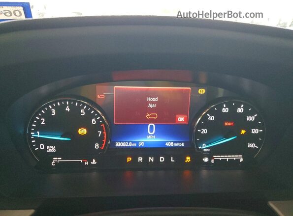 1FMSK7DH7RGA87276 2024 FORD FORD EXPLORER Black Вид щитка приладів