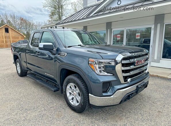 1GTR9BED0KZ184150 2019 GMC SIERRA Синий Передняя левая четверть