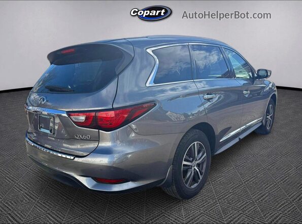 5N1DL0MM5HC525101 2017 INFINITI QX60 Charcoal Widok z przodu