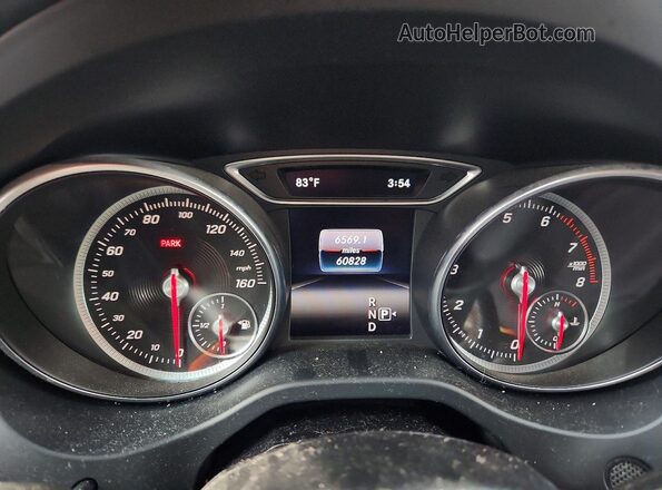 WDDSJ4EB6KN776250 2019 MERCEDES-BENZ CLA-CLASS Red Հետևի նստատեղերի տեսք