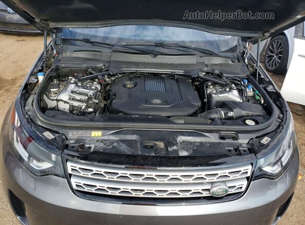 SALRR2RK8JA048234 2018 LAND ROVER DISCOVERY Серый Вид подкапотного пространства