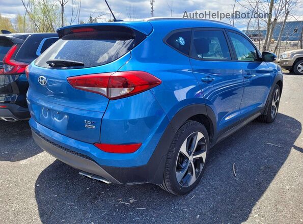 KM8J3CA2XGU213534 2016 HYUNDAI TUCSON Синий Вид спереди