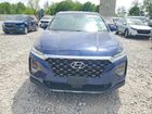 2019 Hyundai Santa Fe Se Blue vin: 5NMS23AD5KH106937