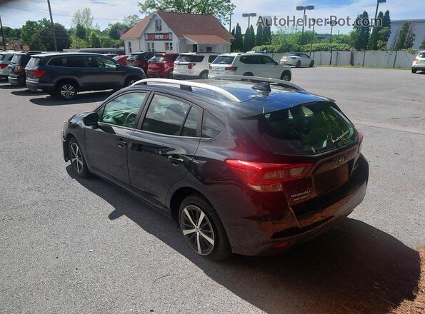 4S3GTAV61L3732763 2020 SUBARU IMPREZA Черный Передняя правая четверть