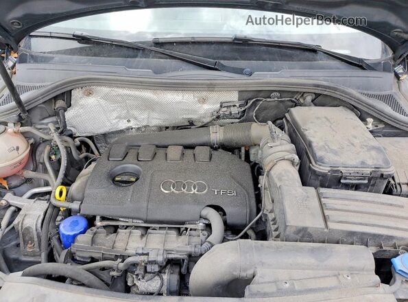 WA1JCCFS5HR004200 2017 AUDI Q3 Charcoal Widok naklejki z numerem VIN