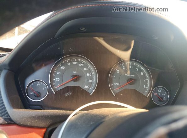 WBS3R9C50GK336317 2016 BMW M4 Белый Вид задних сидений
