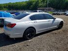 2016 Bmw 750 Xi White vin: WBA7F2C51GG419358