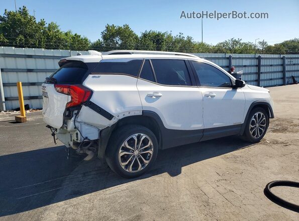 3GKALPEV0KL290114 2019 GMC TERRAIN Белый Передняя правая четверть
