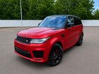 2020 Land Rover Range Rover Sport P525 Hse Red vin: SALWR2SE5LA730398