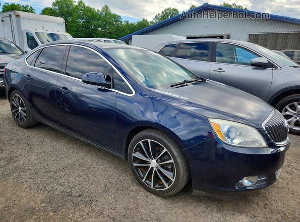 1G4PW5SK4G4181756 2016 BUICK VERANO Синий Вид спереди