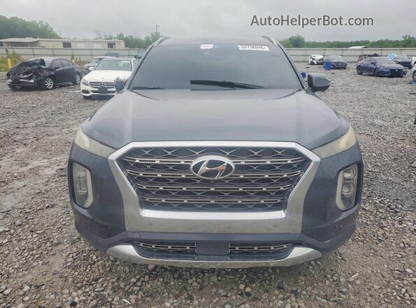 KM8R54HE7LU031688 2020 HYUNDAI PALISADE Gray Вид ззаду