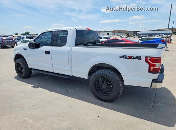 1FTEX1EPXJFD05744 2018 FORD F150 White Задня права чверть