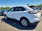 2018 Ford Edge Sel Белый vin: 2FMPK4J99JBC61071