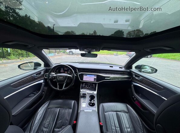 WAUL2AF2XKN114306 2019 AUDI A6 Черный Вид задних сидений