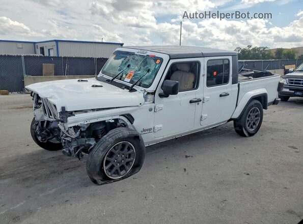 1C6HJTFG3PL522594 2023 JEEP GLADIATOR White Vista tres cuartos delantera izquierda