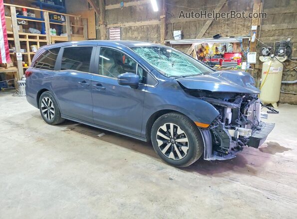 5FNRL6H66SB061240 2025 HONDA ODYSSEY Синий Вид спереди
