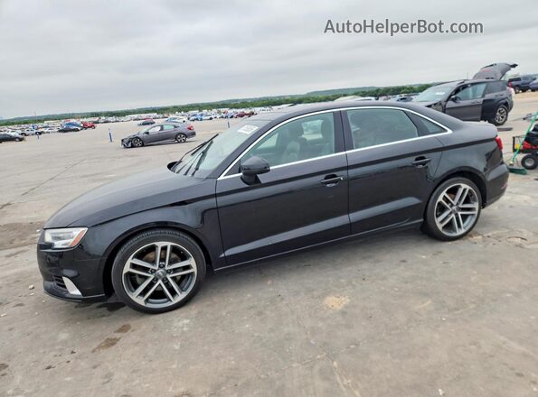 WAUAUGFF7K1009298 2019 AUDI A3 Черный Передняя левая четверть
