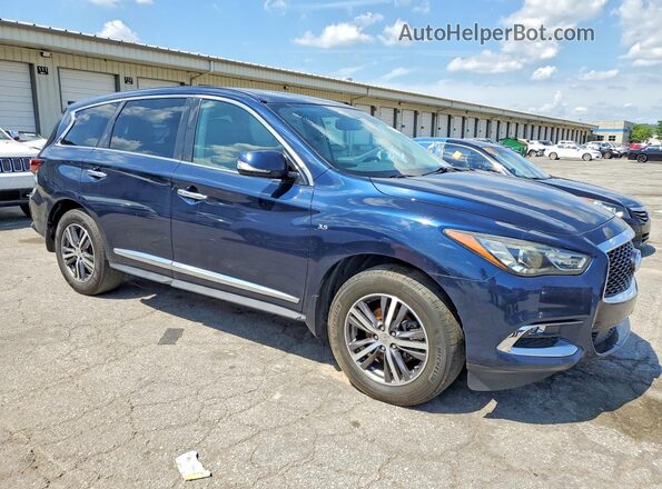 5N1DL0MMXHC541004 2017 INFINITI QX60 Синий Вид спереди