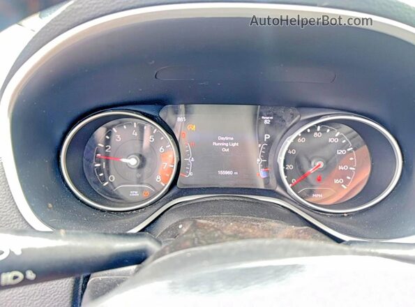 3C4NJCBB0JT502224 2018 JEEP COMPASS Серый Вид щитка приборов
