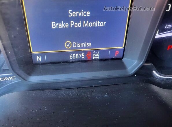 3GTU9DED3LG401777 2020 GMC SIERRA Серый Вид щитка приборов