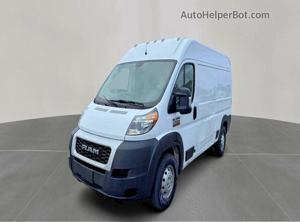 3C6TRVCG7KE562875 2019 RAM PROMASTER Белый Задняя правая четверть