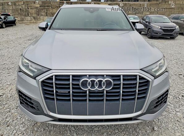 WA1LXAF73MD027785 2021 AUDI Q7 Серебряный Вид сзади