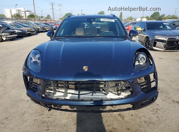 WP1AA2A51JLB08181 2018 PORSCHE MACAN Синий Вид сзади