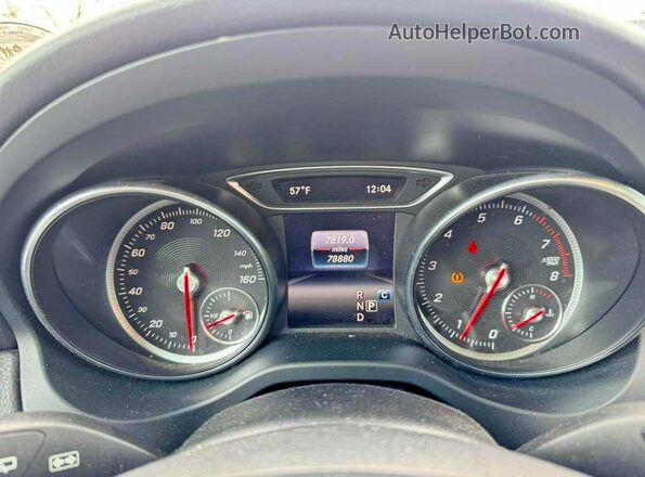 WDCTG4EB6KU007843 2019 MERCEDES-BENZ GLA Black Widok zestawu wskaźników