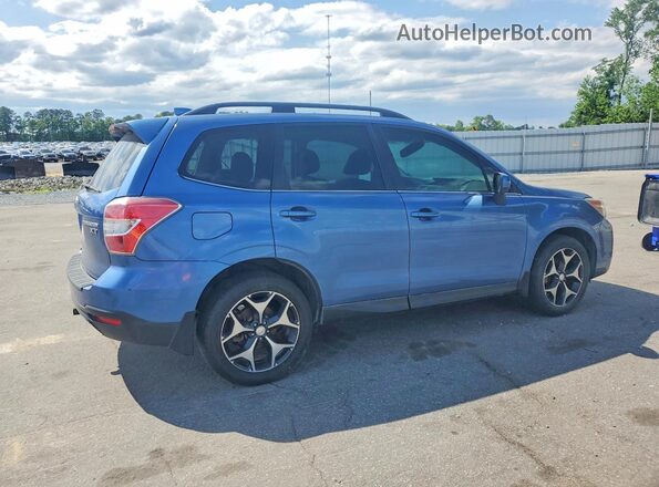 JF2SJGDC5GH459251 2016 SUBARU FORESTER2. Синий Передняя правая четверть