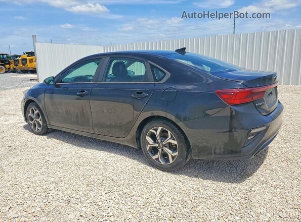 3KPF24ADXKE122727 2019 KIA FORTE Черный Задняя правая четверть