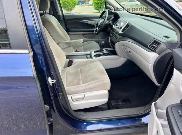 5FNYF6H15KB089988 2019 HONDA PILOT Синий Передняя левая четверть