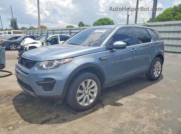 SALCP2FX0KH792429 2019 LAND ROVER DISCOVERY Синий Задняя левая четверть