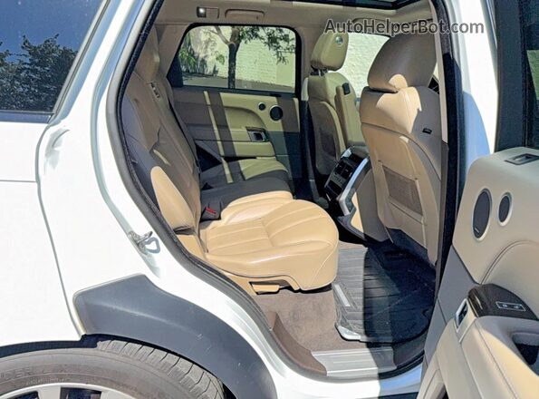 SALWR2VF7GA584757 2016 LAND ROVER RANGE White Вид салону спереду