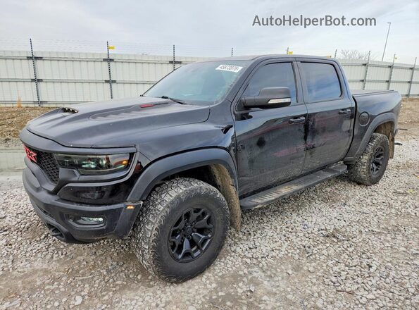 1C6SRFU93MN819353 2021 RAM 1500 Черный Передняя левая четверть