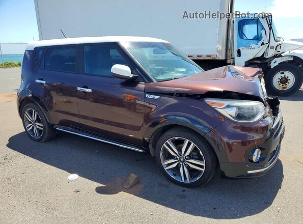 KNDJP3A52H7463143 2017 KIA SOUL Коричневый Вид спереди