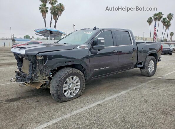 1GT49RE79NF161453 2022 GMC SIERRA Черный Передняя левая четверть