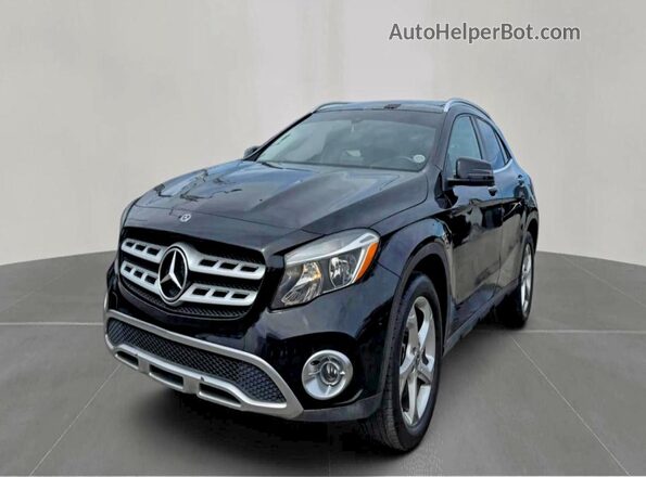 WDCTG4EB6KU007843 2019 MERCEDES-BENZ GLA Black Tył prawy