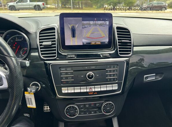 4JGED6EBXKA155767 2019 MERCEDES-BENZ GLE Черный Вид задней части салона