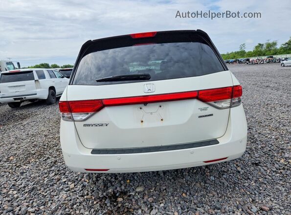 5FNRL5H97GB031529 2016 HONDA ODYSSEY Белый Вид салона спереди